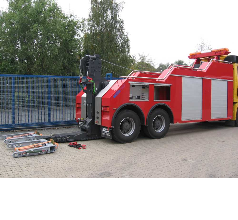 Brillenhubarm für Abschleppwagen